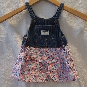 OshKosh B'gosh Denim Floral Skirtall for Kids